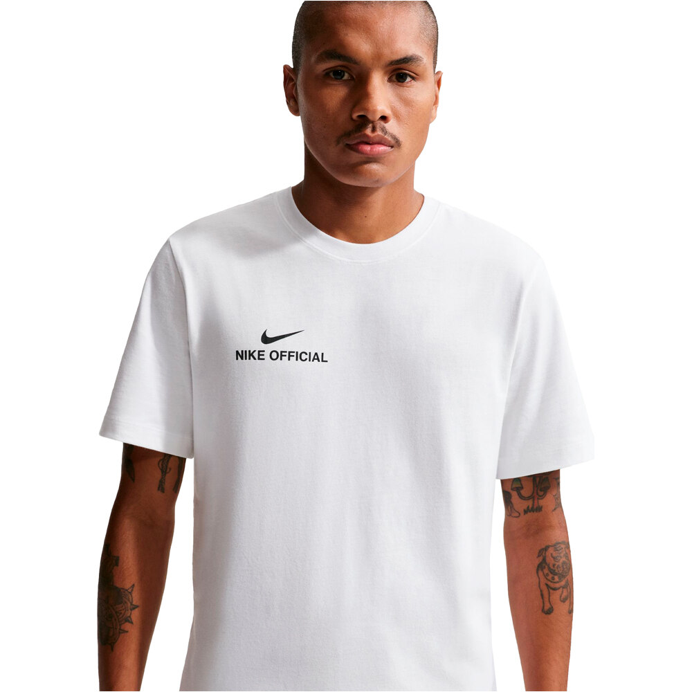 Nike camiseta manga corta hombre U NSW TEE STD NIKE OFFICIAL vista detalle