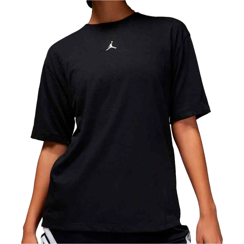 Nike camiseta manga corta mujer W J SPT DIAMOND SS TOP vista frontal