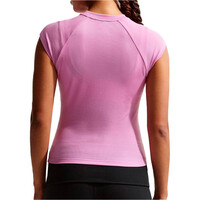 Nike camiseta manga corta mujer W NSW CHILL KNIT RIB SS TOP vista trasera