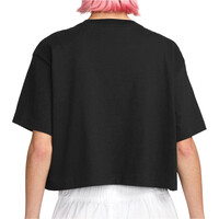 Nike camiseta manga corta mujer W NSW CLUB SS CROP TEE CC vista trasera