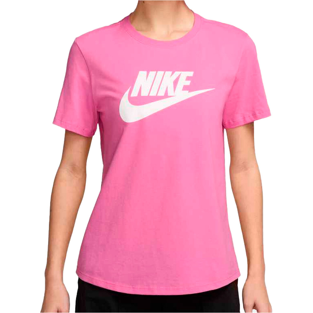Nike camiseta manga corta mujer W NSW CLUB SS TEE ICN FTRA vista frontal
