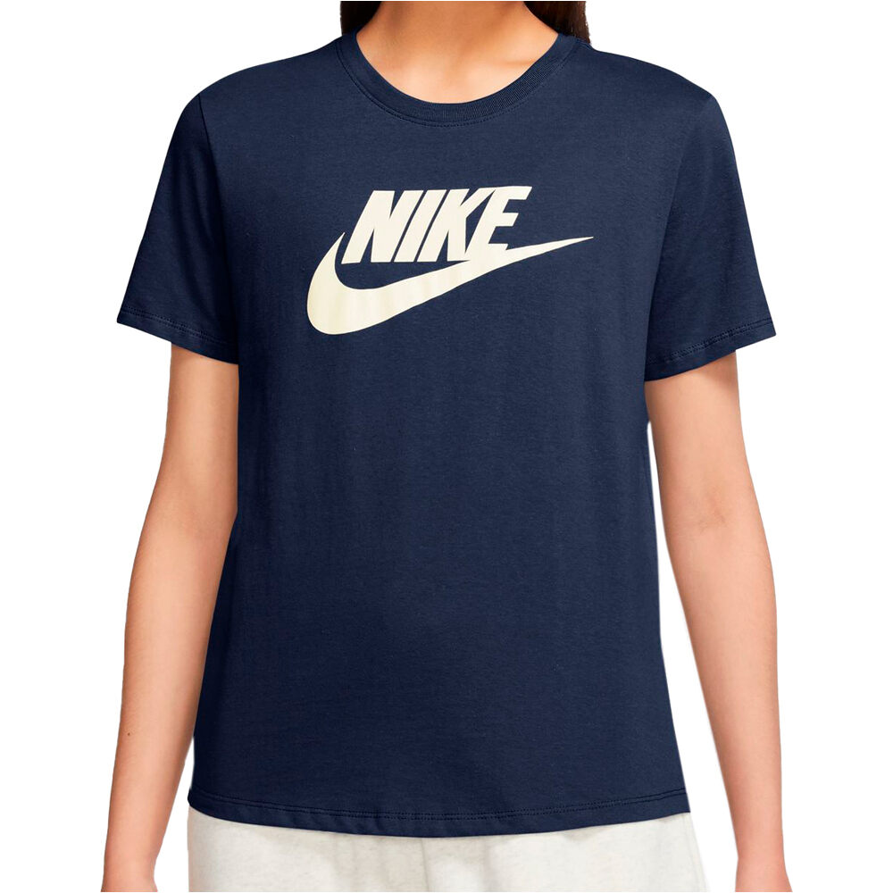 Nike camiseta manga corta mujer W NSW CLUB SS TEE ICN FTRA vista frontal