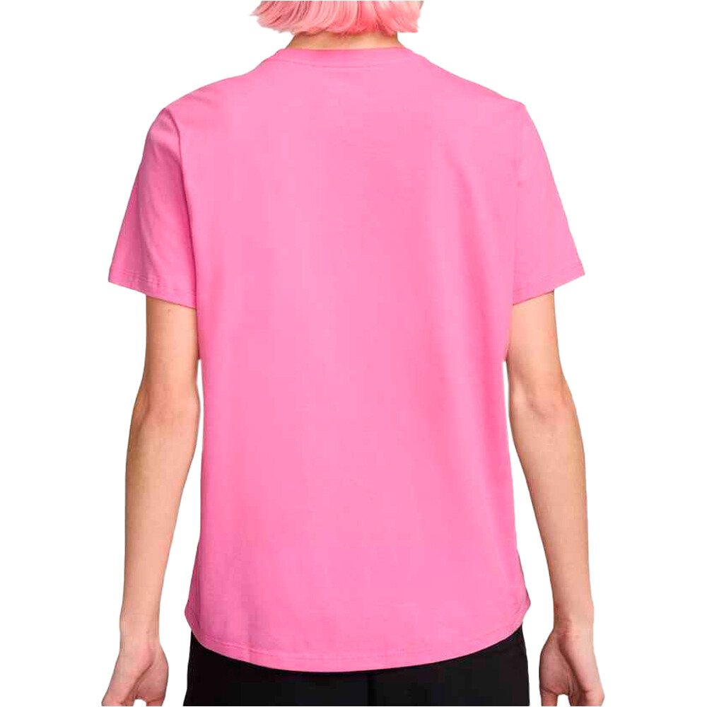 Nike camiseta manga corta mujer W NSW CLUB SS TEE ICN FTRA vista trasera