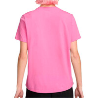 Nike camiseta manga corta mujer W NSW CLUB SS TEE ICN FTRA vista trasera
