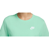 Nike camiseta manga corta mujer W NSW CLUB SS TEE vista detalle