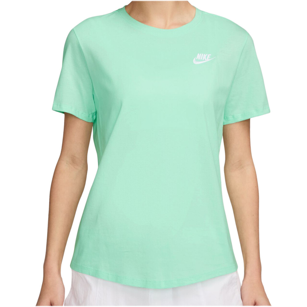 Nike camiseta manga corta mujer W NSW CLUB SS TEE vista frontal