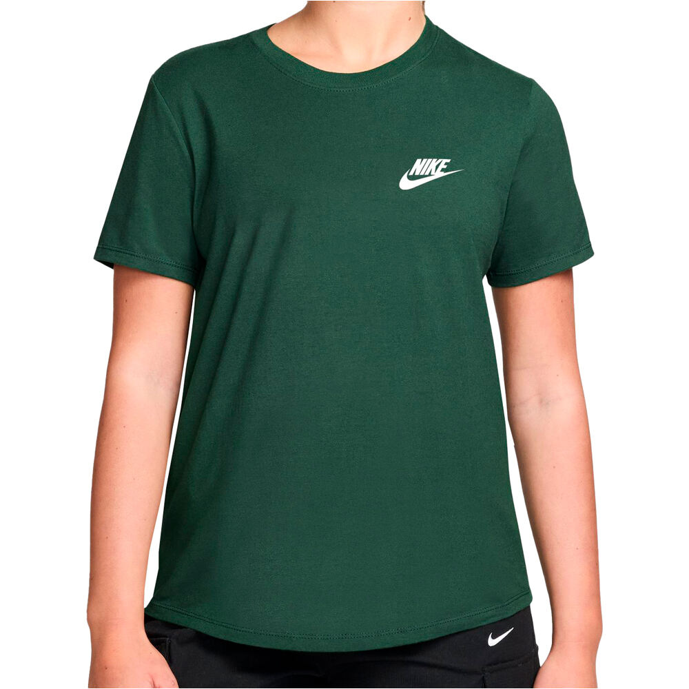 Nike camiseta manga corta mujer W NSW CLUB SS TEE vista frontal