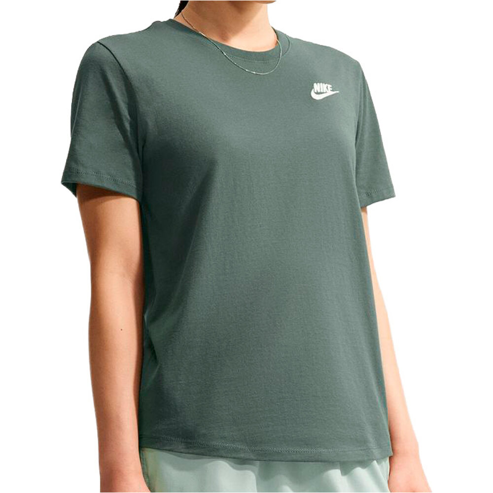 Nike camiseta manga corta mujer W NSW CLUB SS TEE vista frontal