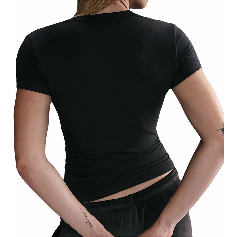 Nike camiseta manga corta mujer W NSW NK CHLL KNIT TEE EDAY vista trasera