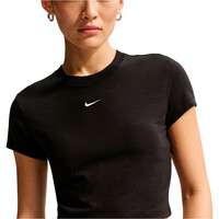 Nike camiseta manga corta mujer W NSW NK CHLL KNT CRP vista detalle