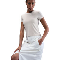 Nike camiseta manga corta mujer W NSW NK CHLL KNT MD CRP vista detalle