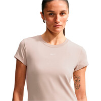 Nike camiseta manga corta mujer W NSW NK CHLL KNT MD CRP vista detalle