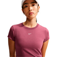 Nike camiseta manga corta mujer W NSW NK CHLL KNT MD CRP vista detalle