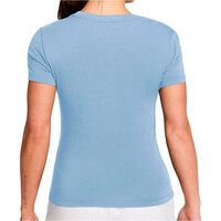 Nike camiseta manga corta mujer W NSW NK CHLL KNT MD CRP vista trasera