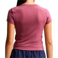Nike camiseta manga corta mujer W NSW NK CHLL KNT MD CRP vista trasera