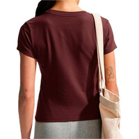 Nike camiseta manga corta mujer W NSW NK CHLL KNT MD CRP vista trasera
