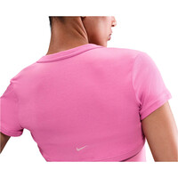 Nike camiseta manga corta mujer W NSW NK CHLL KNT MRIB 2N1 CRP 03