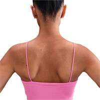 Nike camiseta manga corta mujer W NSW NK CHLL KNT MRIB 2N1 CRP 05