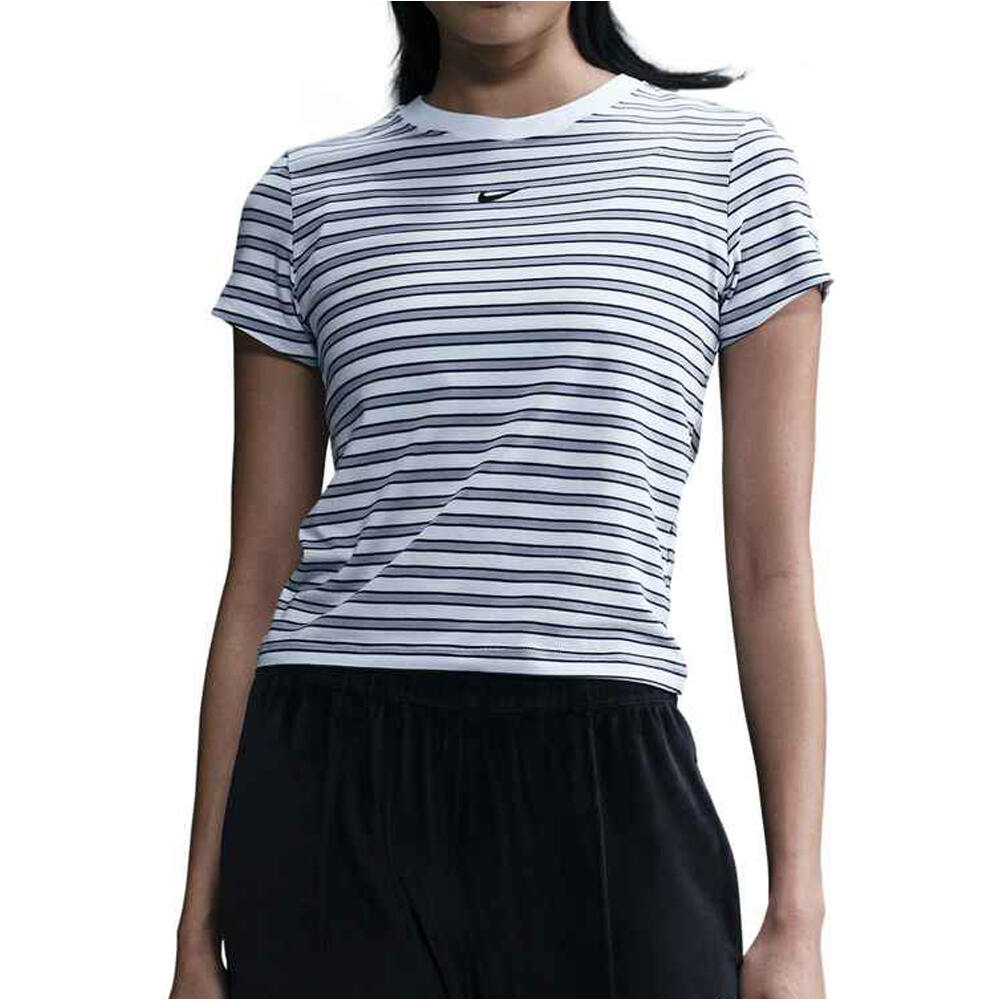 Nike camiseta manga corta mujer W NSW NK CHLL KNT TEE PNX vista frontal