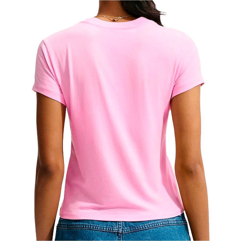 Nike camiseta manga corta mujer W NSW NK CHLLKNT MDCRP TEE LCE vista trasera
