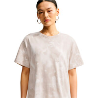 Nike camiseta manga corta mujer W NSW NK CLSC BF TEE AOP vista detalle