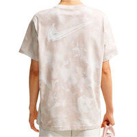 Nike camiseta manga corta mujer W NSW NK CLSC BF TEE AOP vista trasera