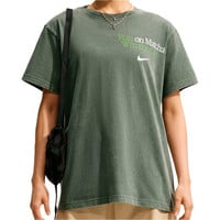 Nike camiseta manga corta mujer W NSW NK CLSC BF TEE MATCHA vista frontal