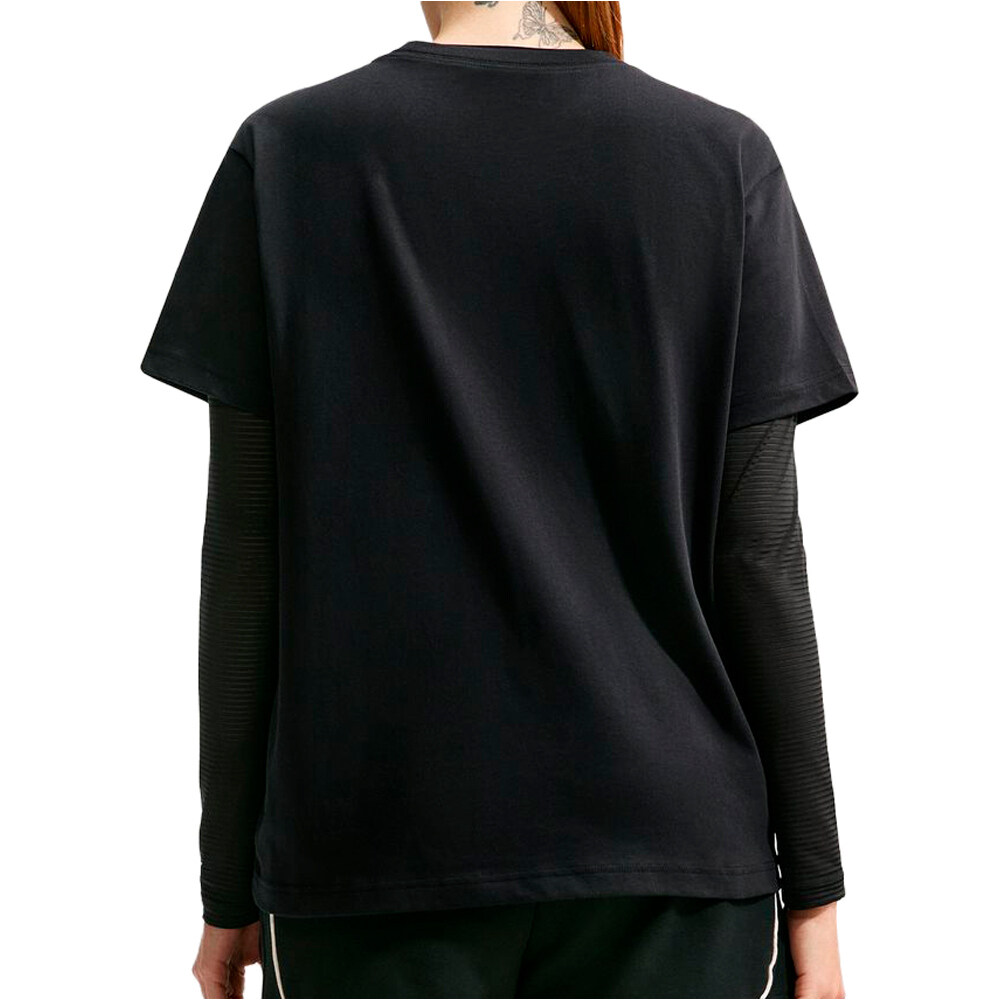 Nike camiseta manga corta mujer W NSW NK CLSC BF TEE SHDOG vista trasera