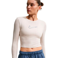 Nike camiseta manga corta mujer W NSW PHOENIX SS TEE CC vista detalle