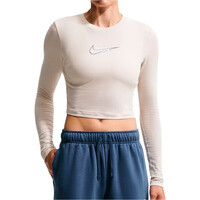 Nike camiseta manga corta mujer W NSW PHOENIX SS TEE CC vista frontal