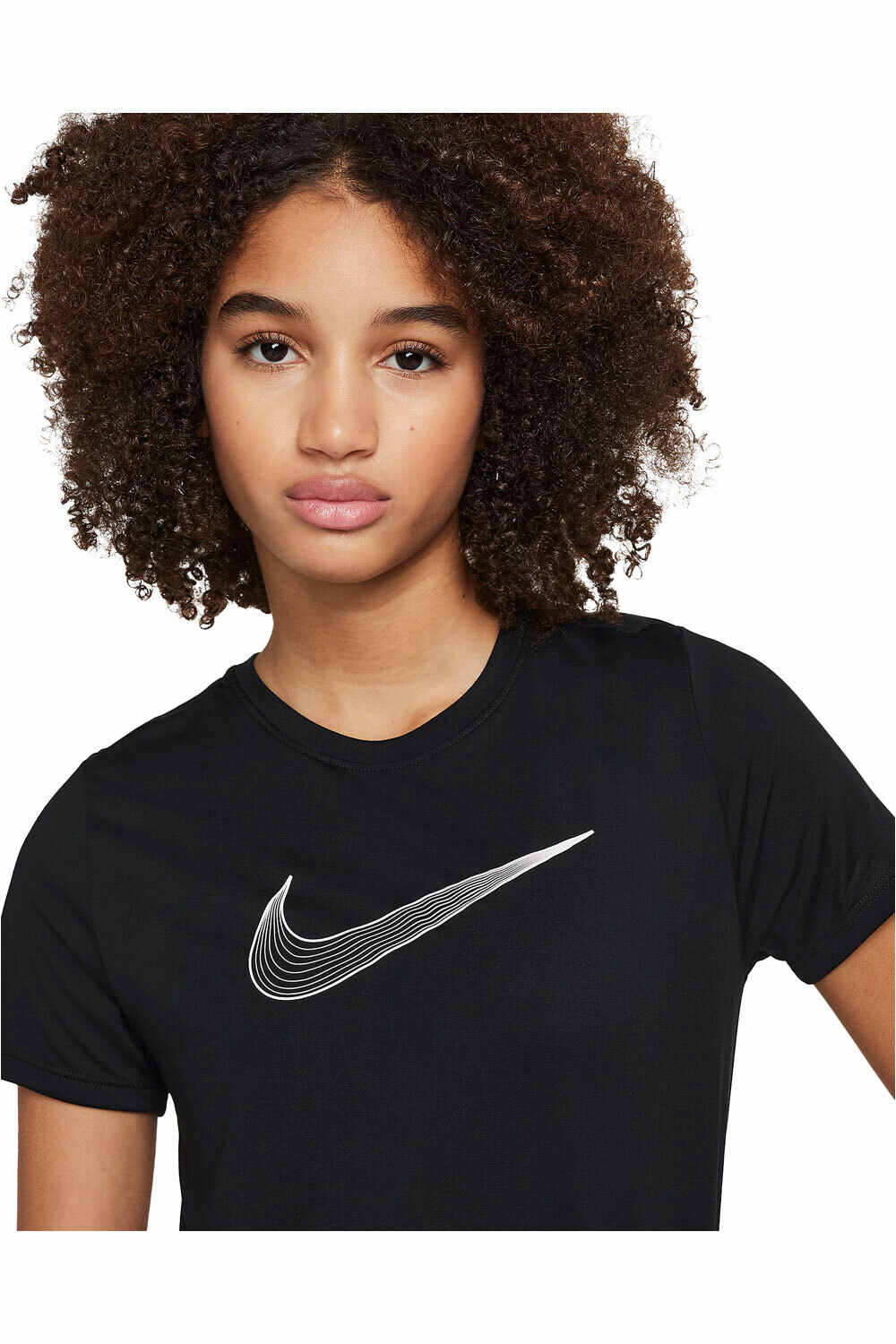 Nike camiseta manga corta niña G NK DF ONE SS TOP GX vista detalle