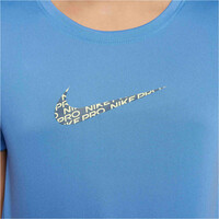 Nike camiseta manga corta niña G NK DF ONE SS TOP SPORT VNR 03