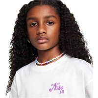 Nike camiseta manga corta niña G NK SB TEE BOXY vista detalle