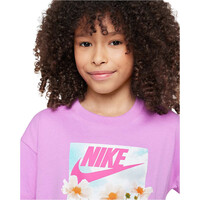 Nike camiseta manga corta niña G NSW PHOTO TEE vista detalle