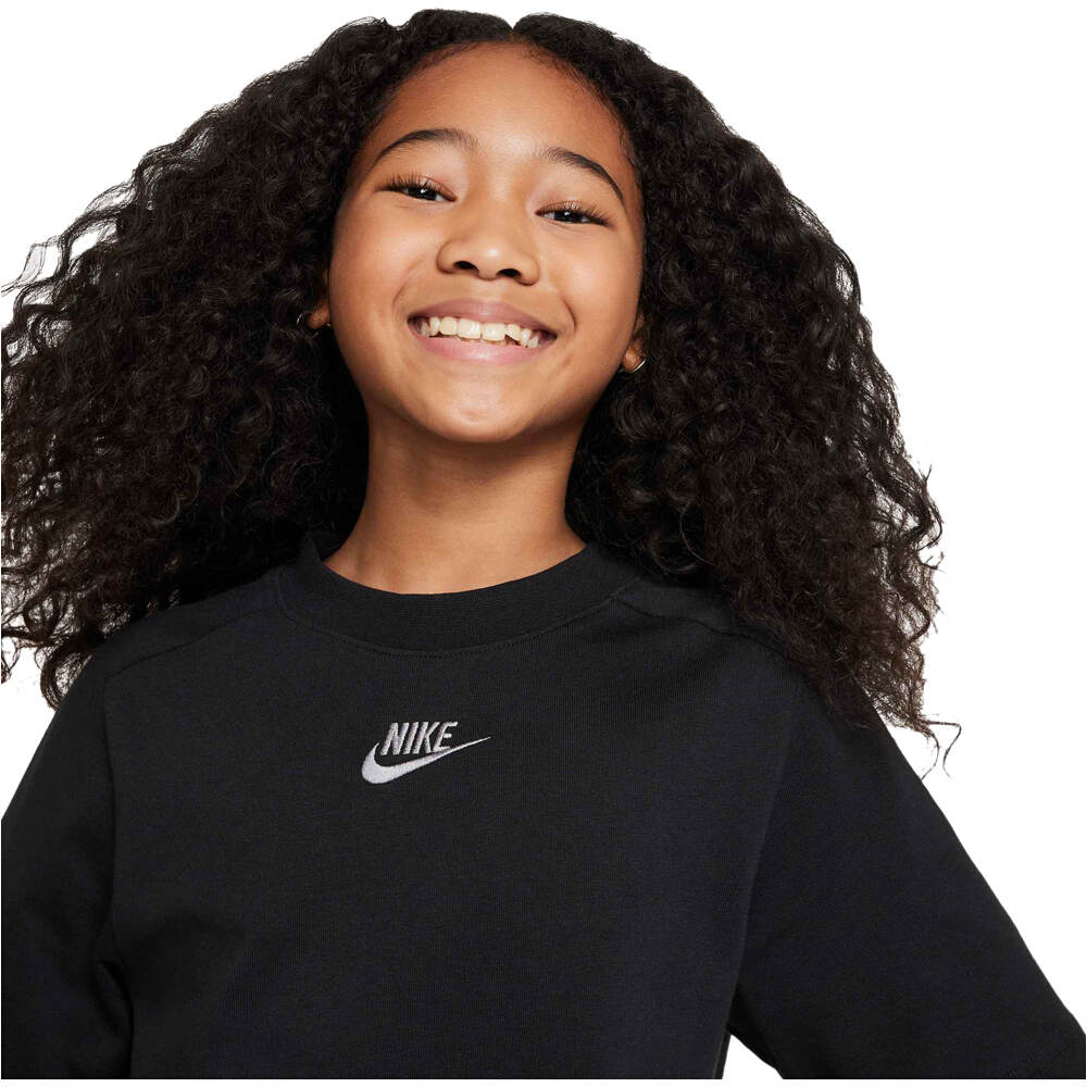 Nike camiseta manga corta niña G NSW SS TOP JSY LBR vista detalle