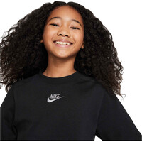 Nike camiseta manga corta niña G NSW SS TOP JSY LBR vista detalle