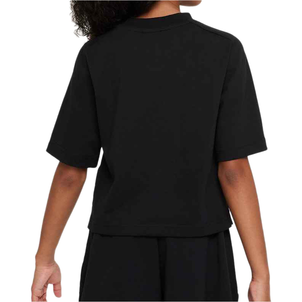 Nike camiseta manga corta niña G NSW SS TOP JSY LBR vista trasera