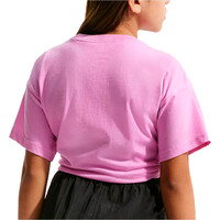 Nike camiseta manga corta niña G NSW TEE BOXY ESSNTL LBR vista trasera