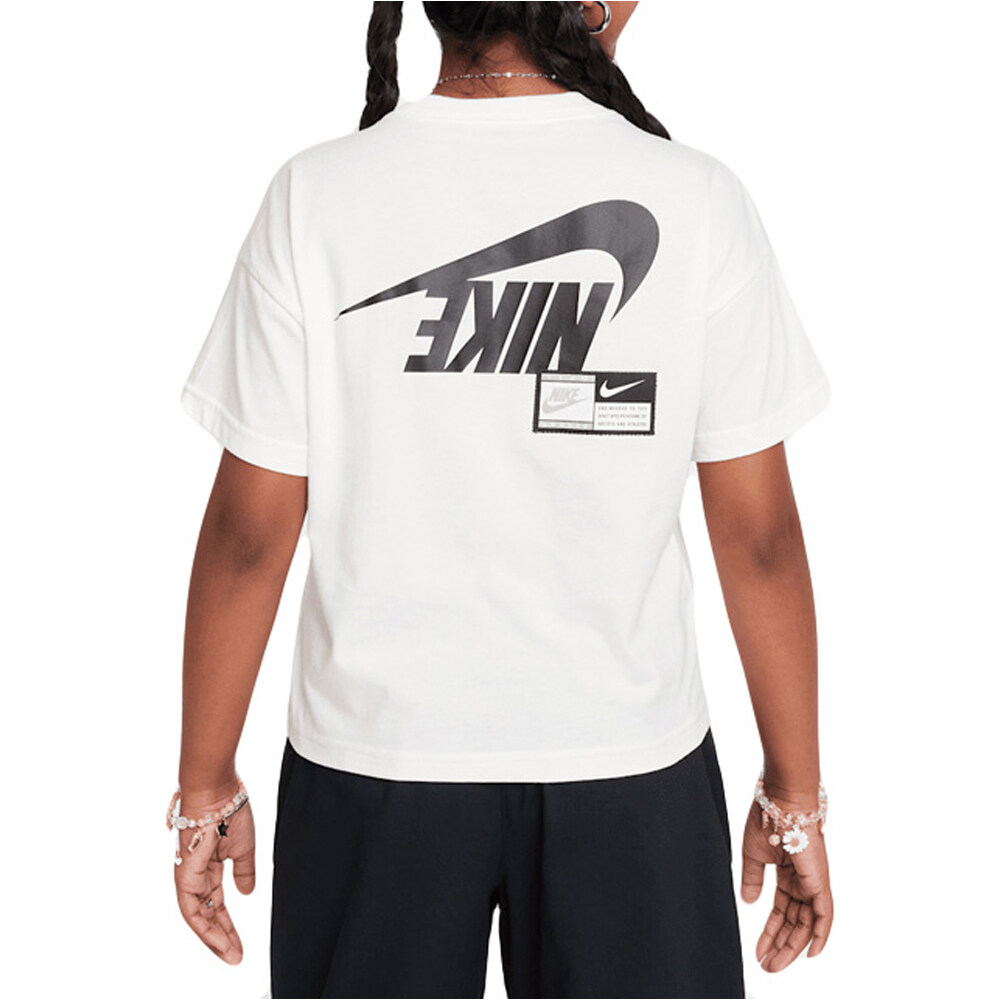 Nike camiseta manga corta niña G NSW TEE DANCE vista trasera