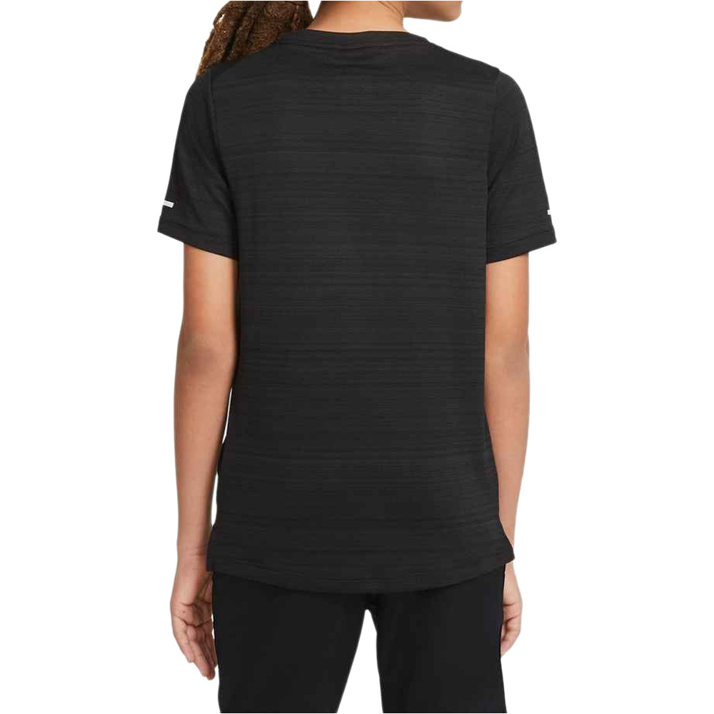 Nike camiseta manga corta niño B NK DF SS MILER TOP vista trasera