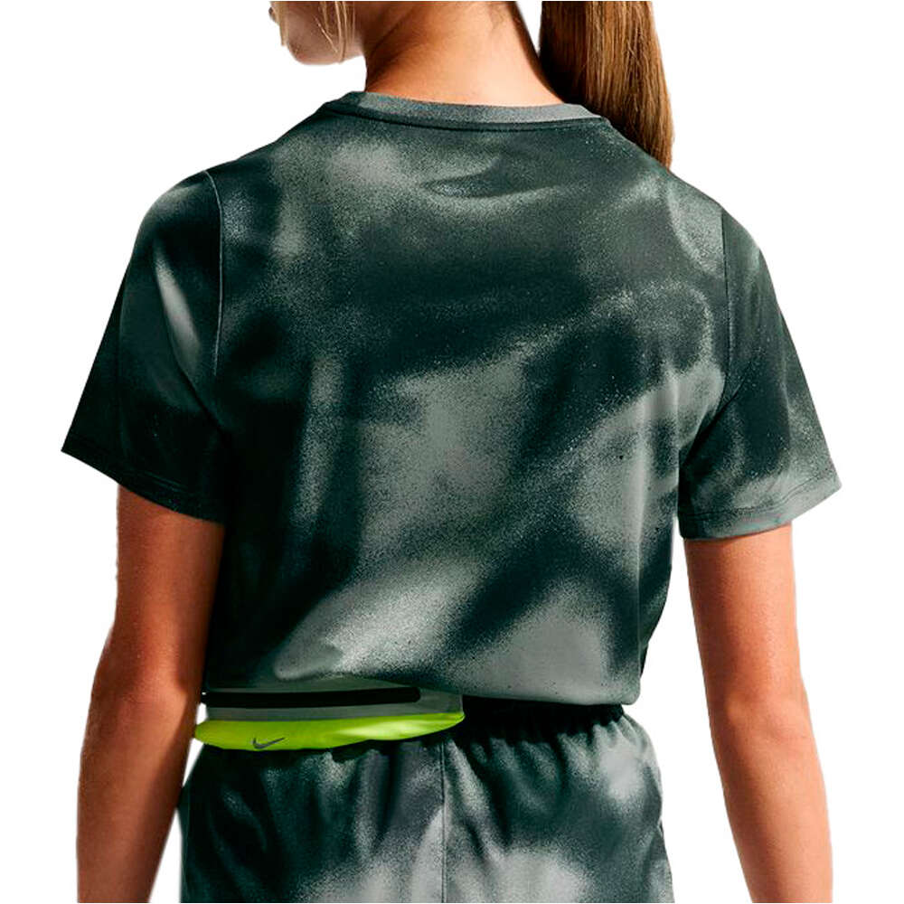 Nike camiseta manga corta niño K NK DF MILER SS TOP NOVELTY vista trasera