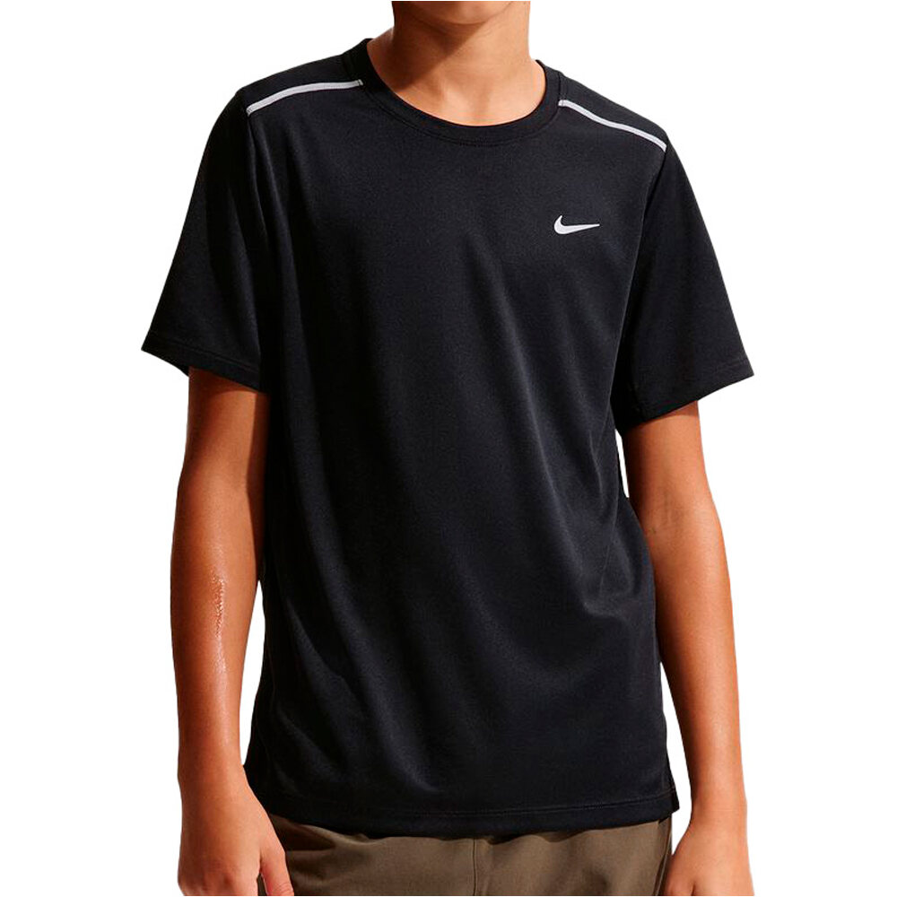 Nike camiseta manga corta niño K NK DF MILER SS TOP vista frontal