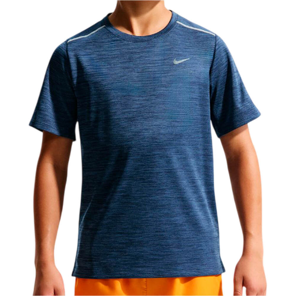 Nike camiseta manga corta niño K NK DF MILER SS TOP vista frontal