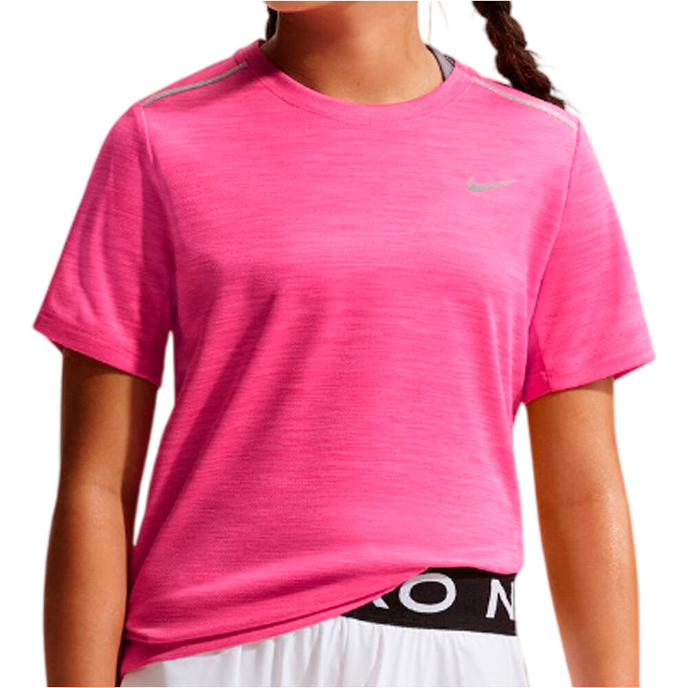 Nike camiseta manga corta niño K NK DF MILER SS TOP vista frontal