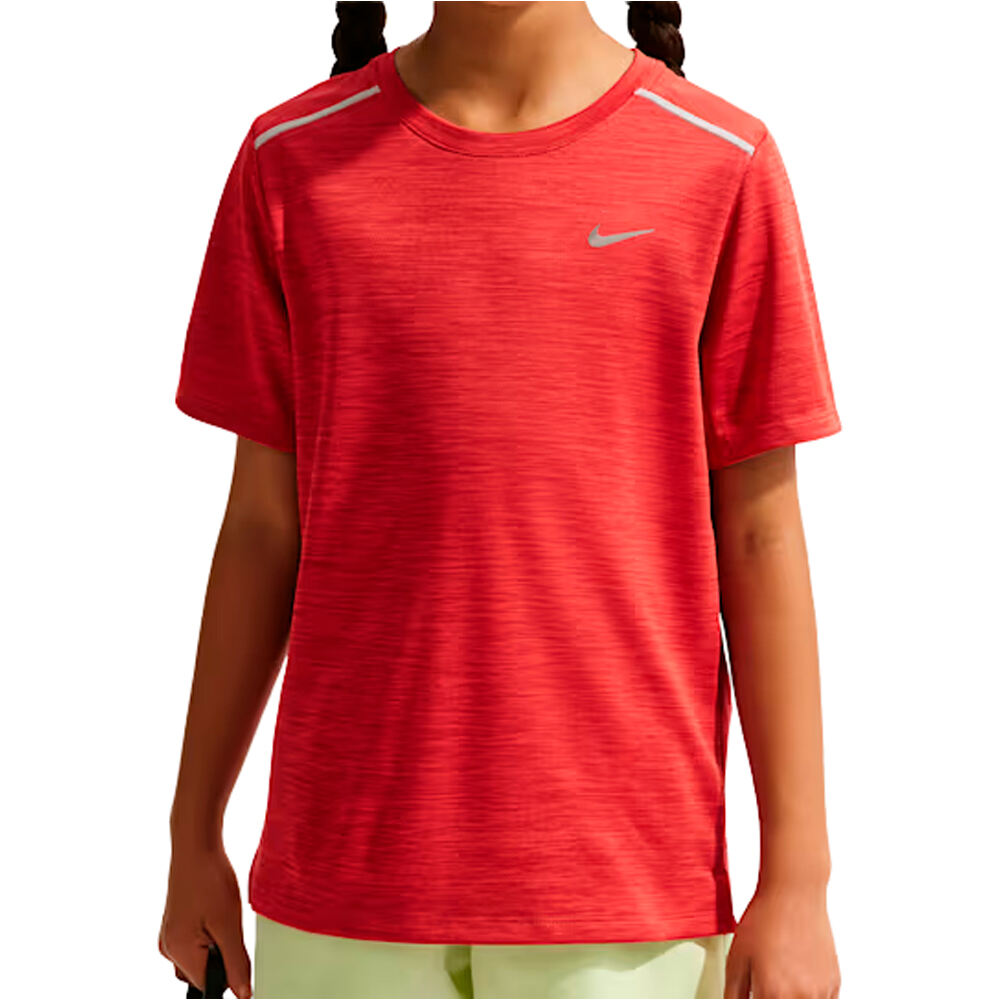 Nike camiseta manga corta niño K NK DF MILER SS TOP vista frontal