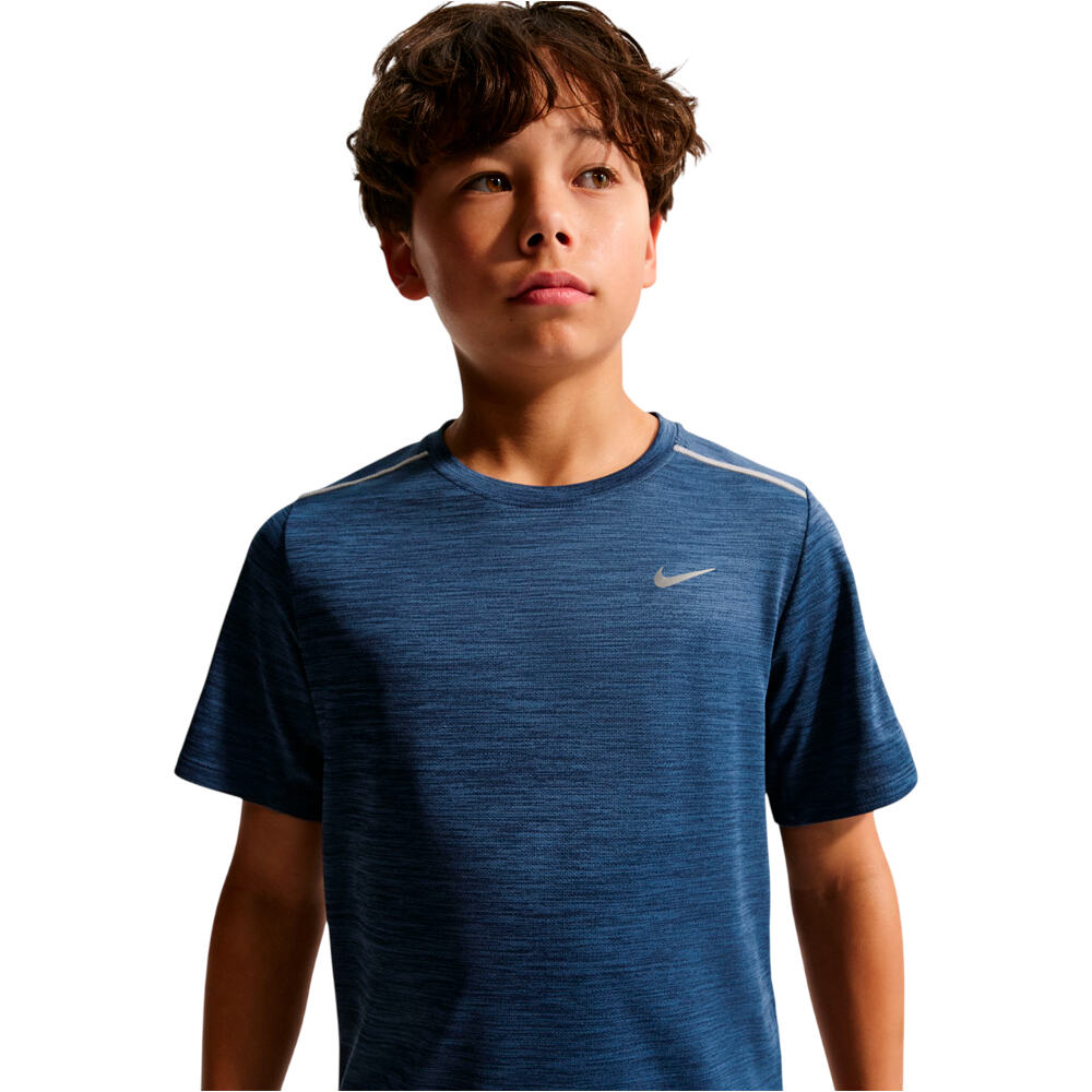 Nike camiseta manga corta niño K NK DF MILER SS TOP vista trasera
