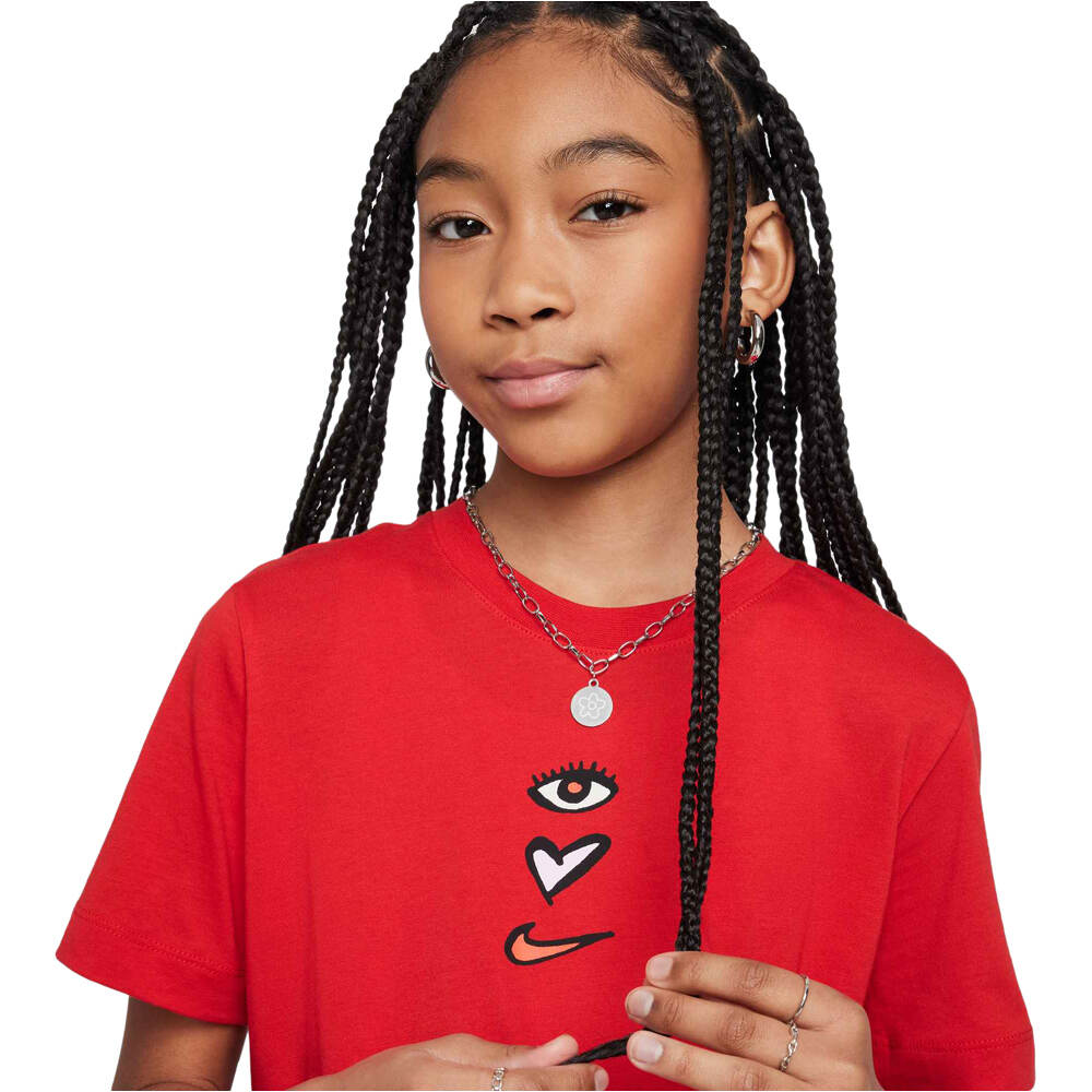 Nike camiseta manga corta niño K NSW TEE BE MINE vista detalle