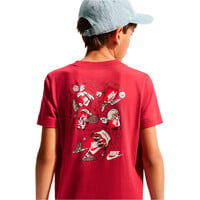 Nike camiseta manga corta niño K NSW TEE BOXY 3 vista detalle