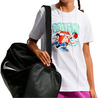 Nike camiseta manga corta niño K NSW  TEE BOXY HOOPS vista frontal