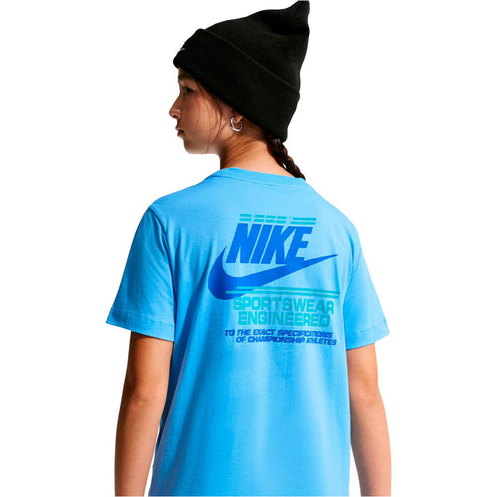 Nike camiseta manga corta niño K NSW TEE BREAD vista detalle